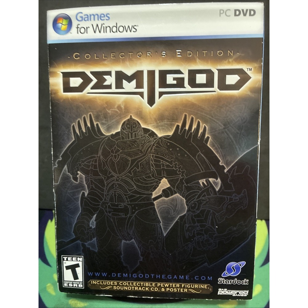 Demigod (Games for Windows) Collector's Edition, Rated Teen, 2 cd set